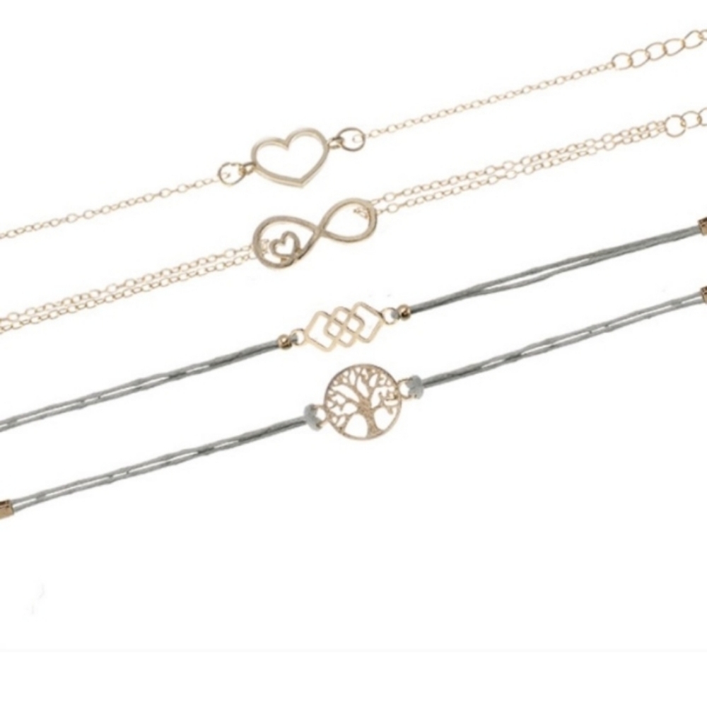 1 Gold Bracelet Designs Girls Women Jewelry - Picture 1 of 7